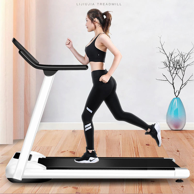 Foldable Gym Home Treadmill Household Fitness Exercise Treadmill Multifunctional Indoor Folding Running Training Treadmills