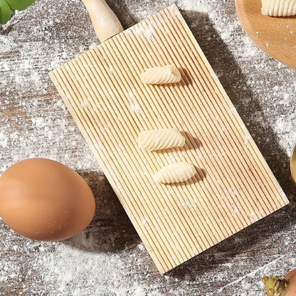 Wooden Garganelli Board Practical Pasta Gnocchi Macaroni Board Making Kitchen Cooking Tools